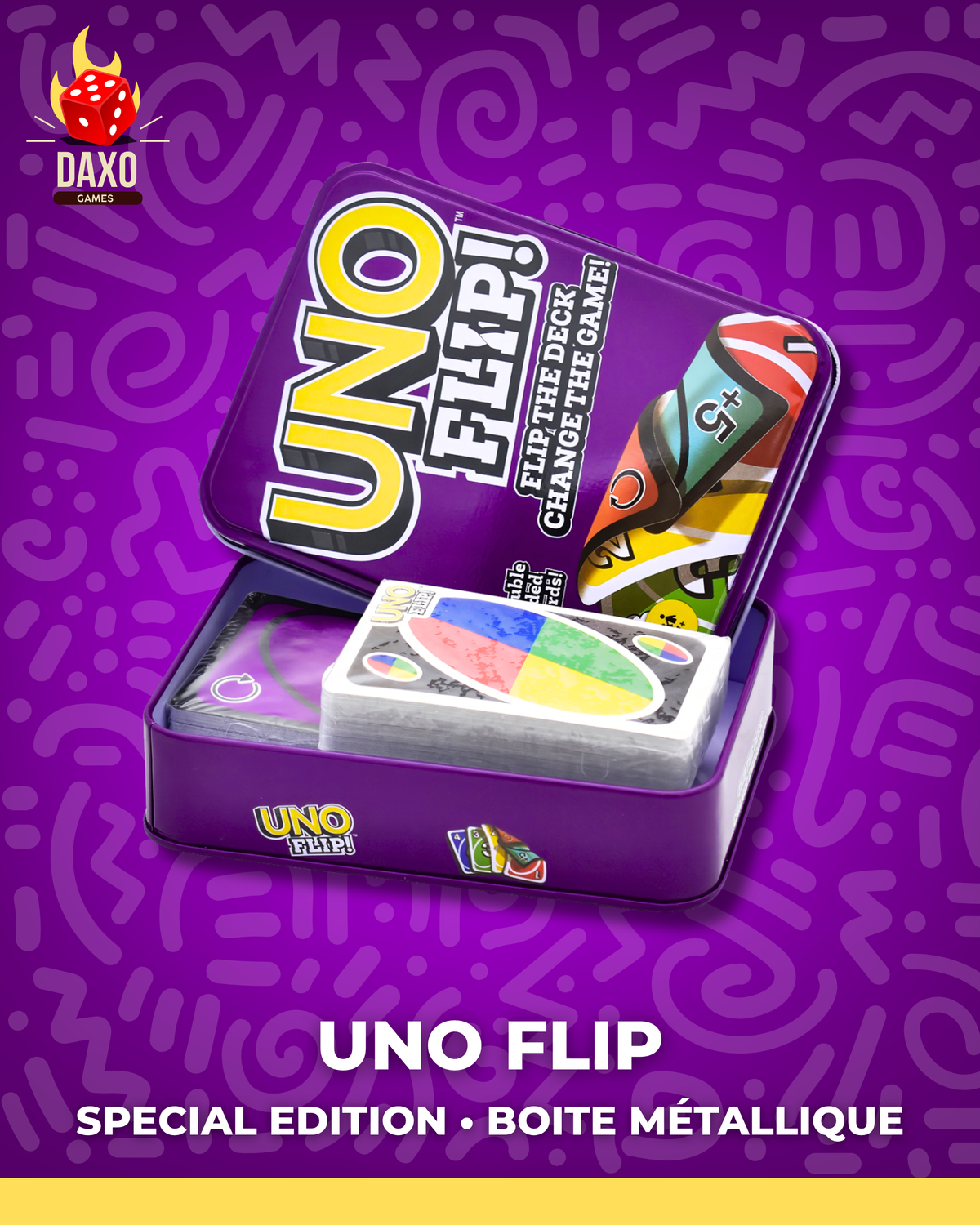 UNO FLIP Special Edition – Boîte Métallique